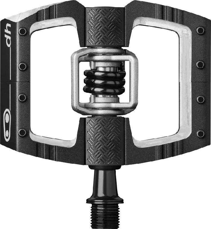 bicycle seatpost tires-Crankbrothers Mallet DH Pedals - Dual Sided Clipless Platform Aluminum 9/16" BLK