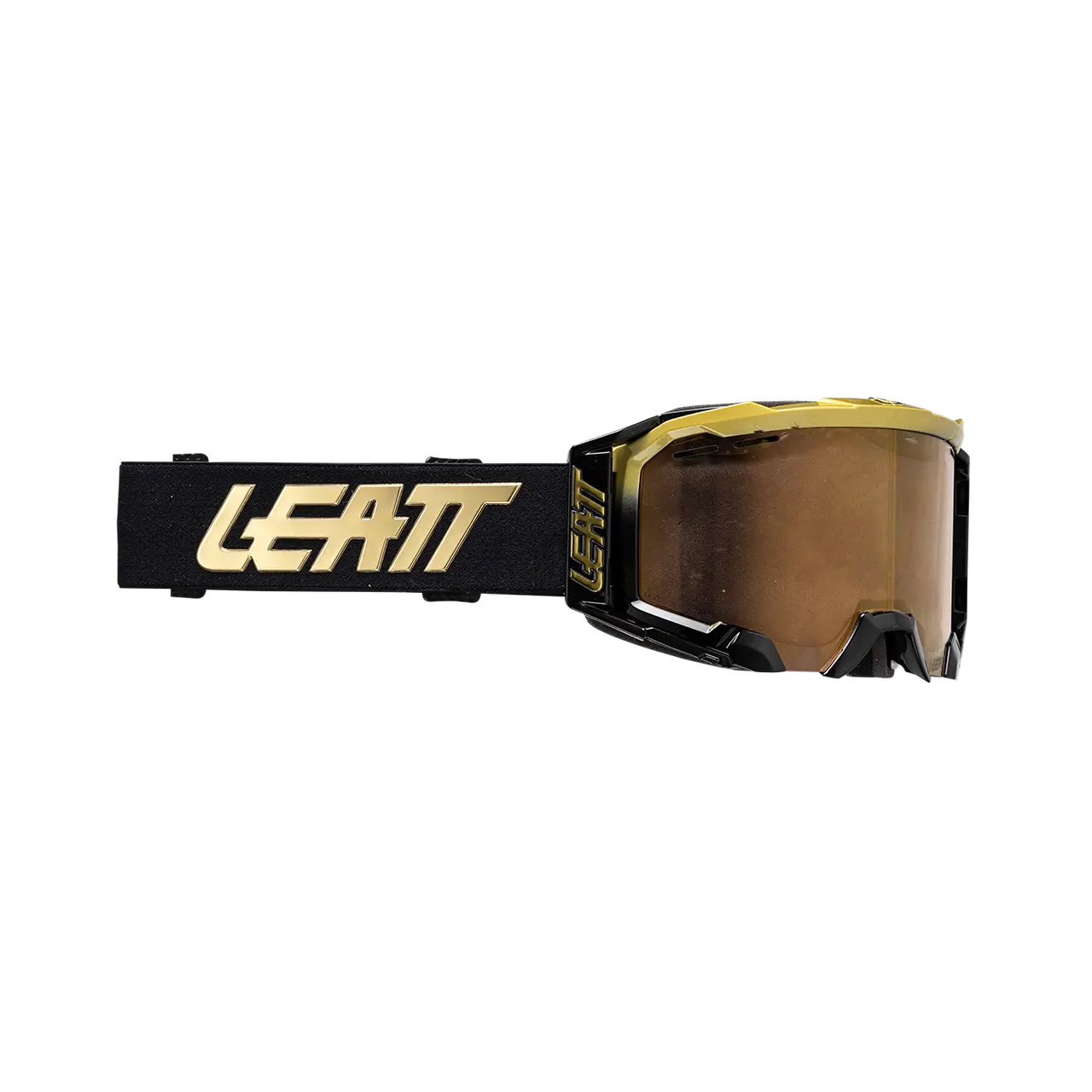 bicycle rotor alignment-Leatt Velocity 5.0 Iriz MTB Goggle - Gold-Bronze - 2024