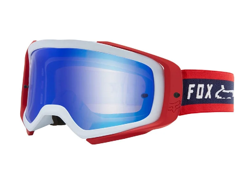 bicycle aluminum tires-Fox Racing Airspace II Goggle - Simp - Navy-Red