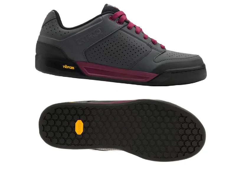 bicycle sidewall frame-Giro Riddance MTB Shoe - Womens - Dark Shadow-Berry