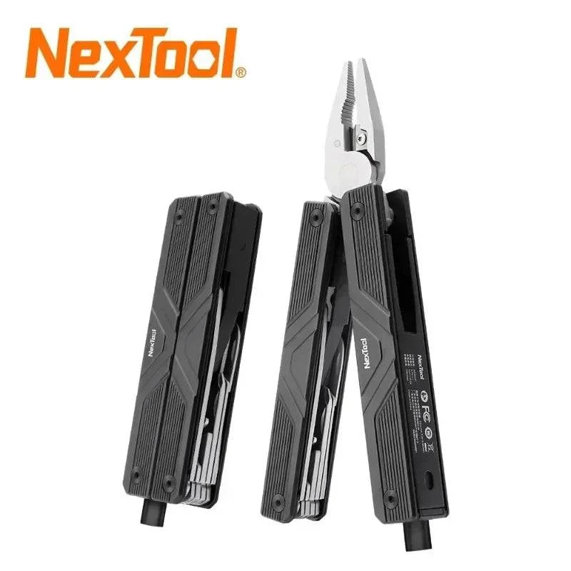 bicycle oil change-Xiaomi NexTool Gemini  Rechargeable Electric Screwdriver Multi-functional Knife Auto Precision Tools Kit Pocket Multitool Pliers