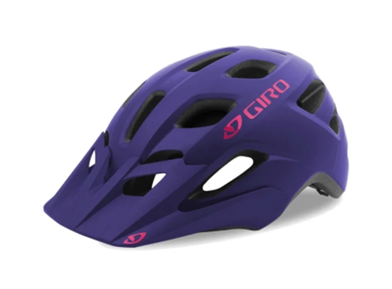 bicycle spoke pattern-Giro Verce MTB Helmet - Womens - Matt Purple