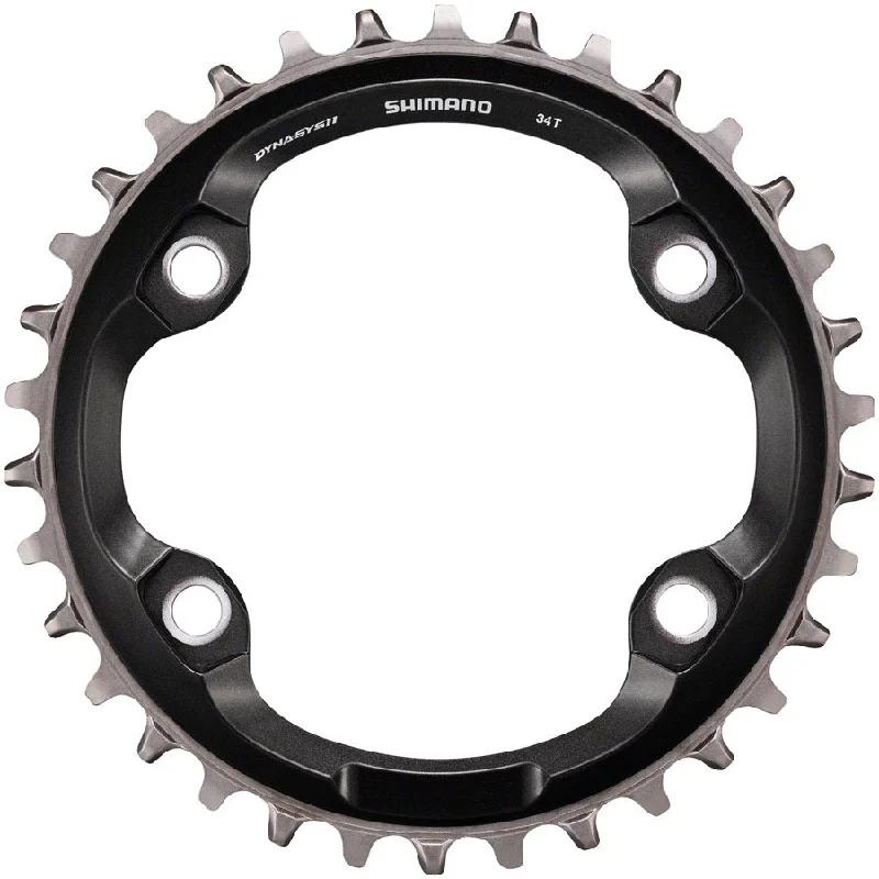 bicycle rotor wear-Shimano XT M8000 34t 96mm 1x11 Chainring