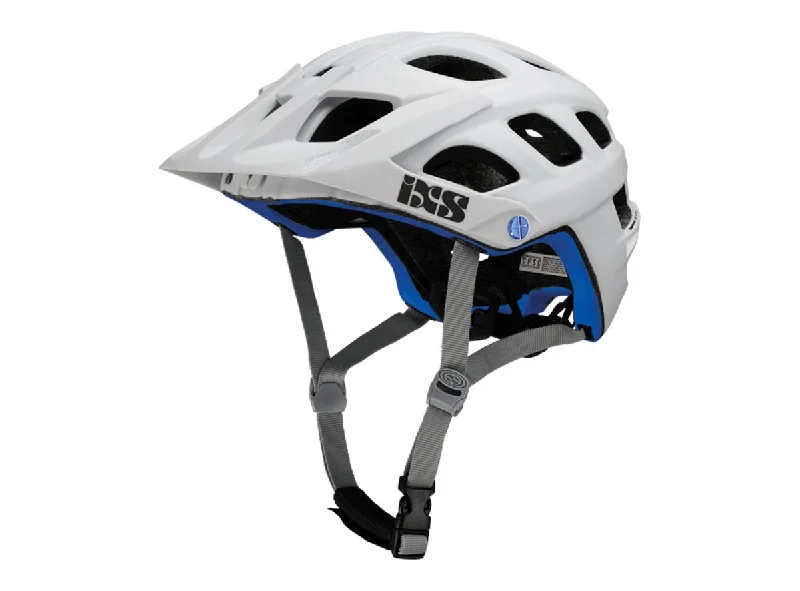 bicycle wheel build-iXS Trail Evo MTB Helmet - Electric Plus E-Bike Edition - White