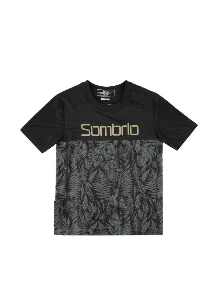 bicycle stunt tires-Sombrio Spur 2 Short Sleeve MTB Jersey - Fern Black