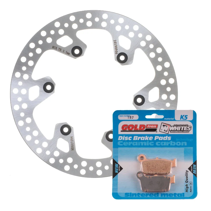 bicycle triathlon frame-BRAKE DISC & PAD REAR KIT - YAM WR450F 03-20