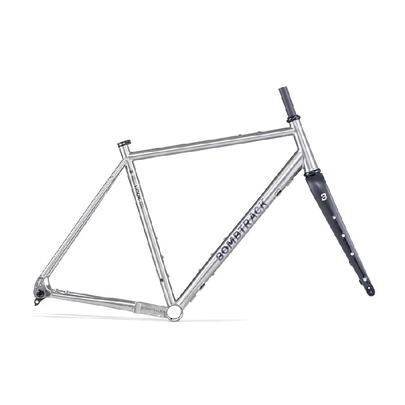 bicycle safety tires-2024 HOOK EXT TI Titanium Frameset