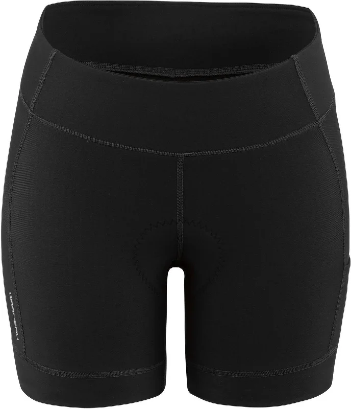 bicycle rust guard-Louis Garneau Fit Sensor 2 5.5 Cycling Short - Womens - Black - 2022