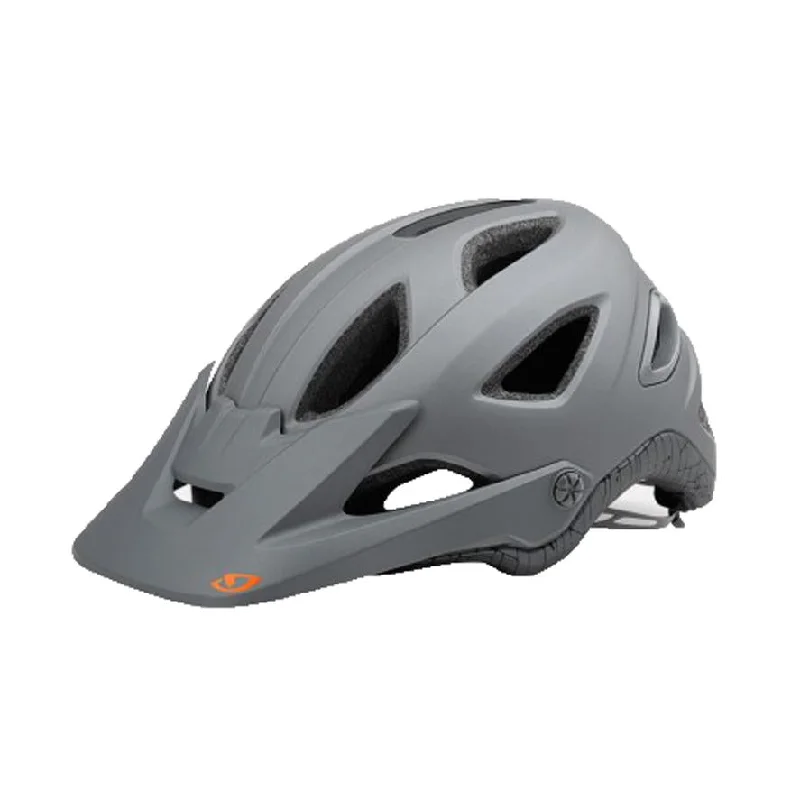 bicycle rust frame-Giro Montaro MIPS MTB Helmet - Matt Titanium-Flame