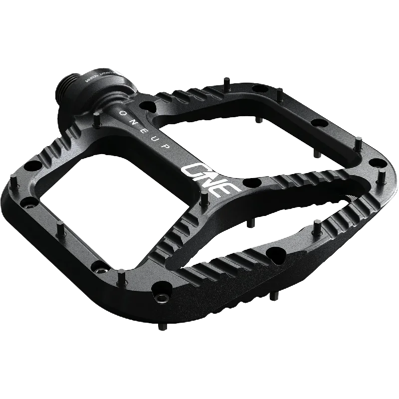 bicycle workshop frame-Aluminum Platform Pedals - Black