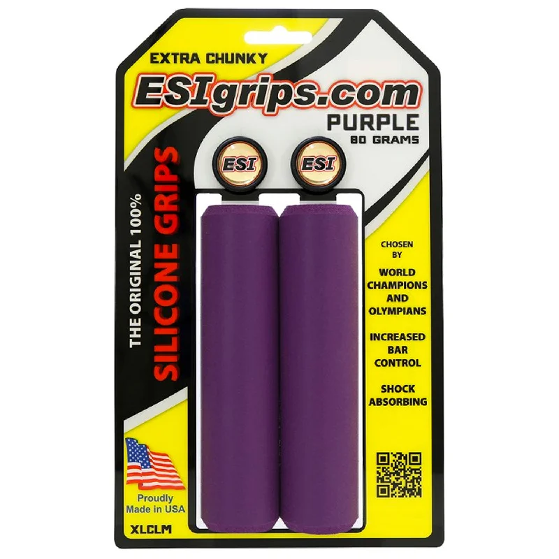 bicycle paint frame-Manopole Esigrips Extra Chunky - Viola