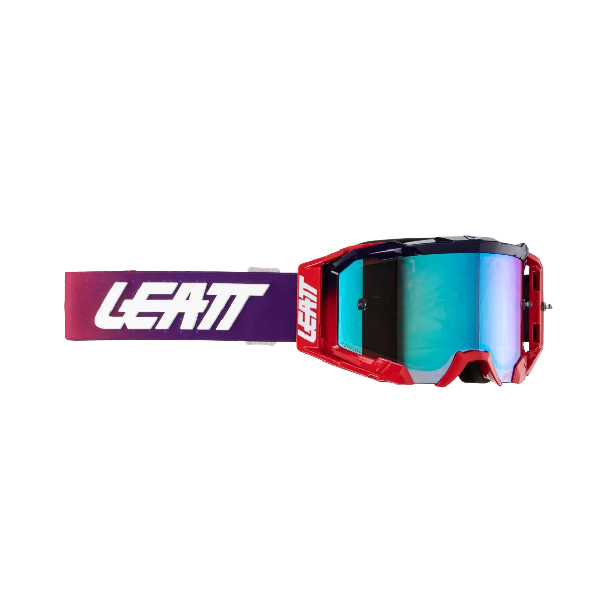 bicycle parts cleaner-Leatt Velocity 5.5 Iriz MTB Goggle - SunDown-Blue - 2024