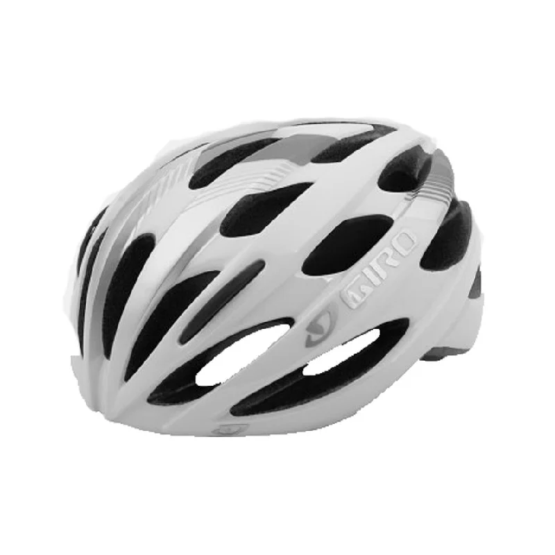 bicycle mirror frame-Giro Trinity MTB Helmet - White-Gray