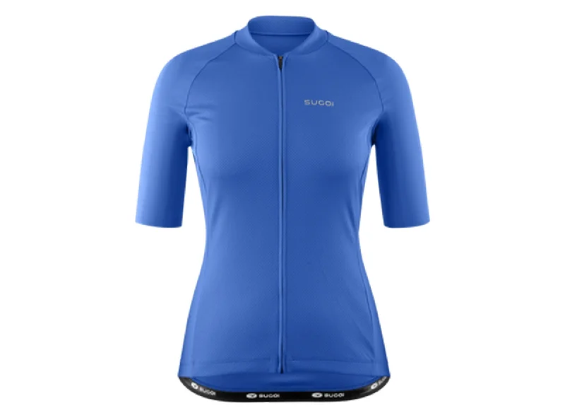 bicycle rust spray-Sugoi Essence 2 Short Sleeve Jersey - Womens - Dynamic Blue