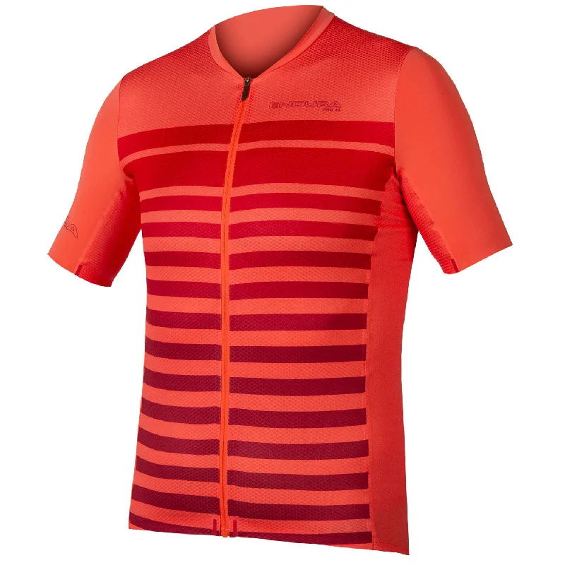 bicycle pad cleaner-Maglia Endura Pro SL Lite Stripe - Arancio