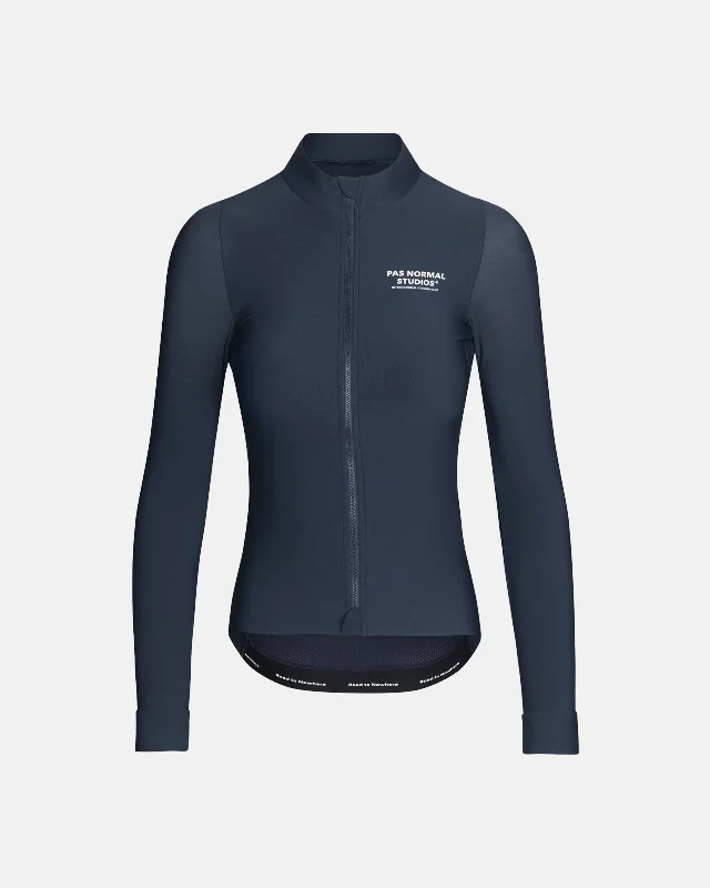 bicycle charger frame-Women's Mechanism Long Sleeve Jersey - Navy