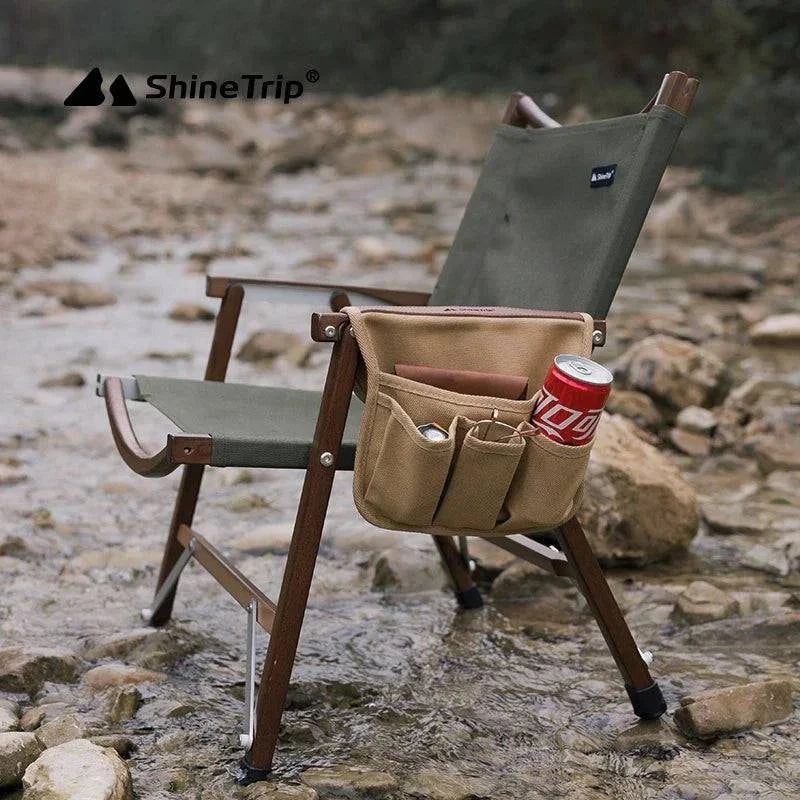 bicycle elbow brace-Shinetrip Outdoor Camping Folding Chair Armrest Hanging Bag Portable Folding Chair Side Multifunctional Tools Storage Bag ﻿