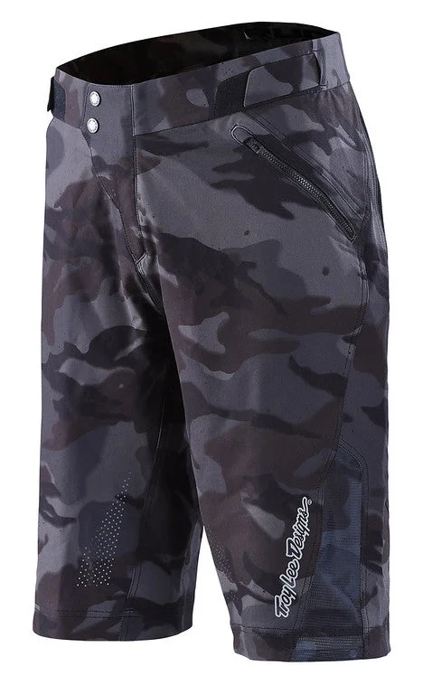 bicycle chain swap-Troy Lee Designs Ruckus Short with Liner - Spray Camo - Black - 2022