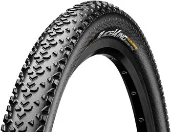 bicycle off-road tires-Continental Race King Tire - 27.5 x 2.00, Tubeless, Folding, Black, PureGrip, ShieldWall System, E25