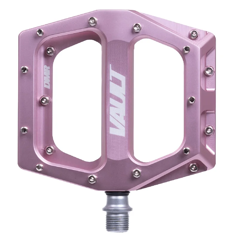 bicycle bearing upgrade-DMR Vault Pedals 9/16" - Pink Punch