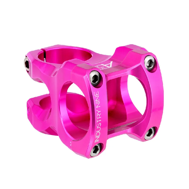 bicycle GPS frame-Industry Nine A318 Stem (31.8) 40mm Pink