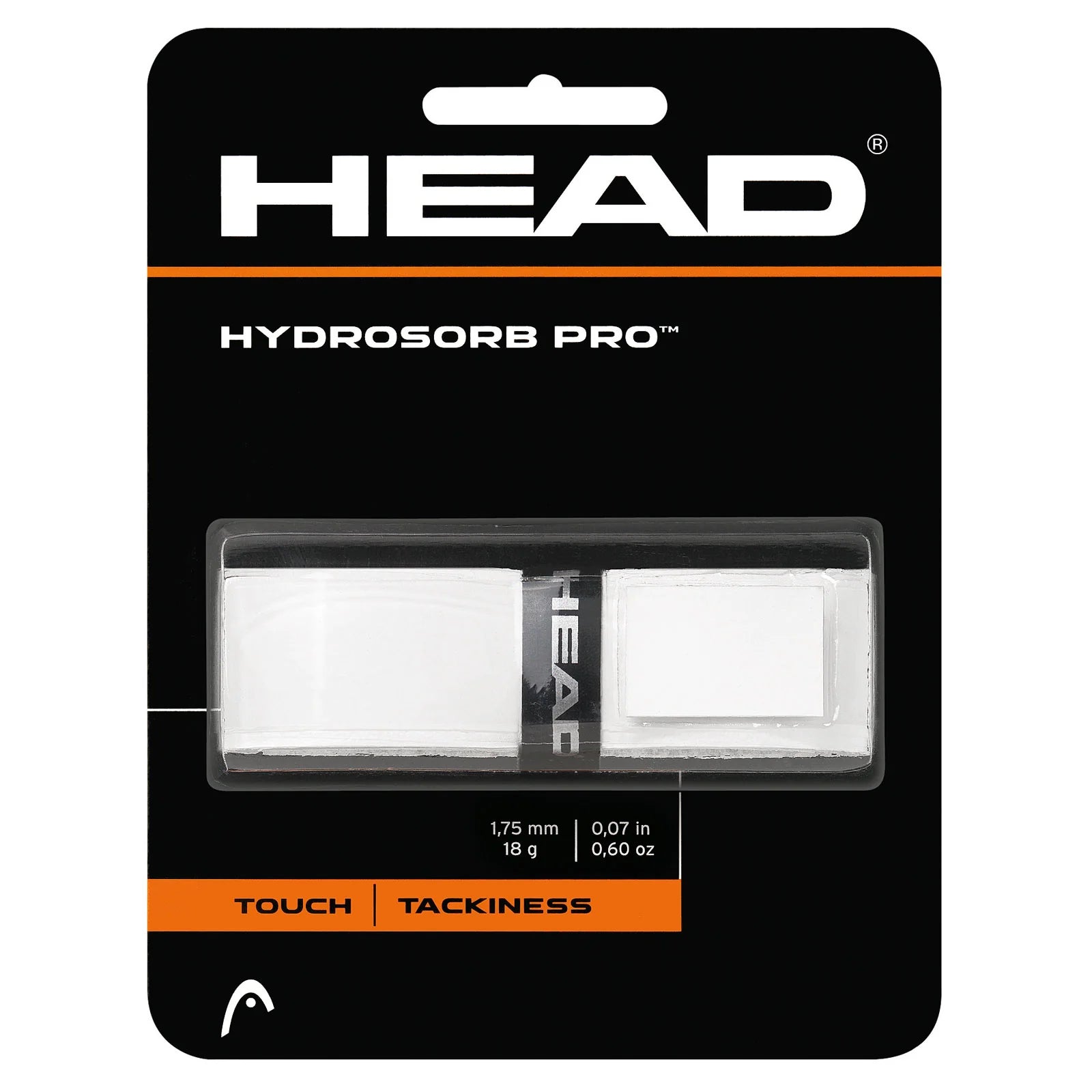 bicycle frame coat-HEAD Hydrosorb PRO Replacement Grip -White