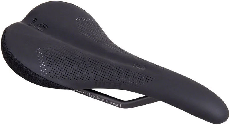 bicycle cleat lube-WTB SL8 Saddle - Carbon Black Narrow