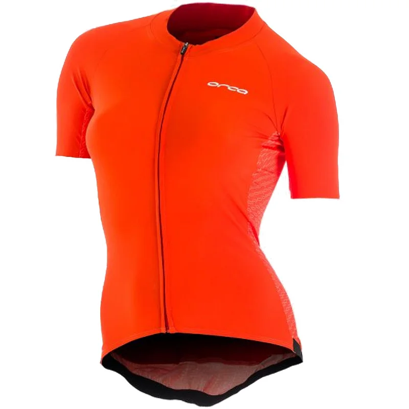 bicycle pedal weight-Maglia donna Orca - Rosso