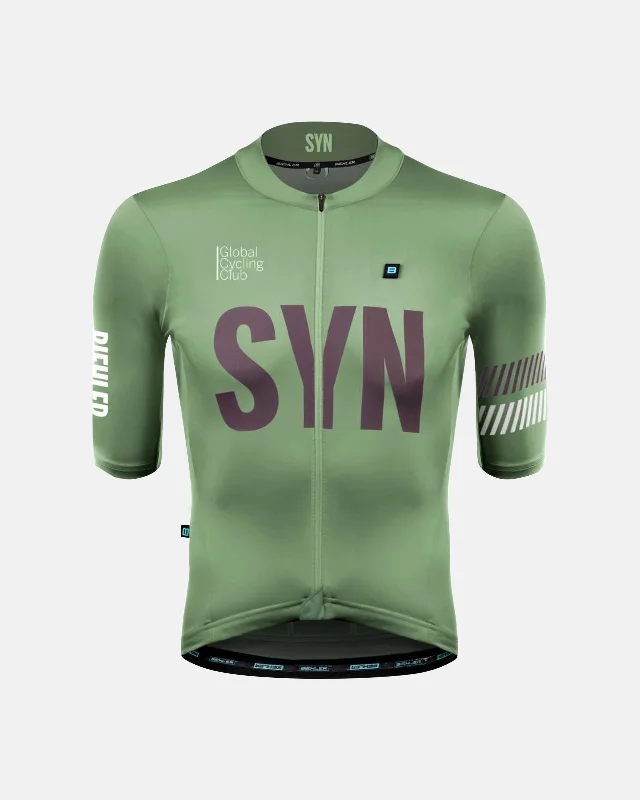 bicycle seatpost travel-Syndicate Training Jersey - Green Wood