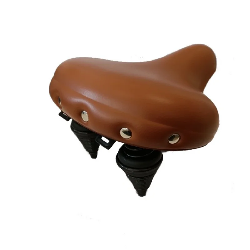 bicycle pump shield-Selle Comfort Saddle – Retro XL Brown