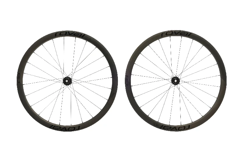 bicycle electric tires-Roval Rapide C 38 Carbon Tubeless 700c Wheelset