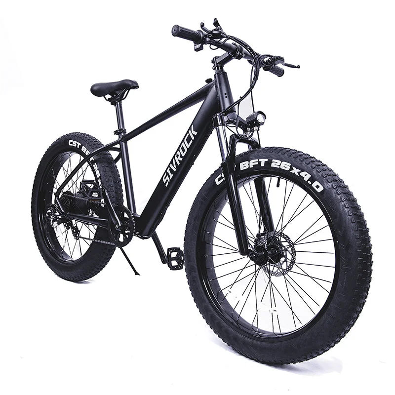 bicycle retro tires-Sivrock Ebike Electric Bike 26'' Fat Tire 1000W Motor 48V 15Ah Large Battery Mountain E-Bike Shimano 7-Speed Bicycle