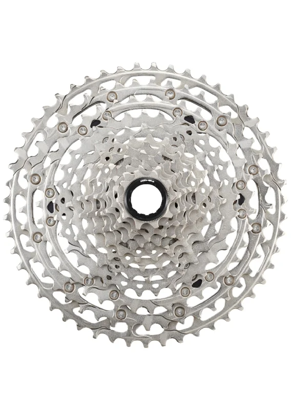 bicycle gravel frame-Shimano CS-M6100 10-51T Deore 12 Speed Hyperglide+ Cassette Sprocket