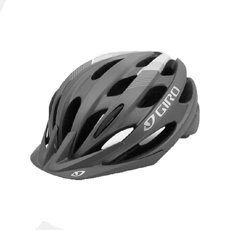 bicycle parts tires-Giro Revel MTB Helmet - Matt Titanium-White