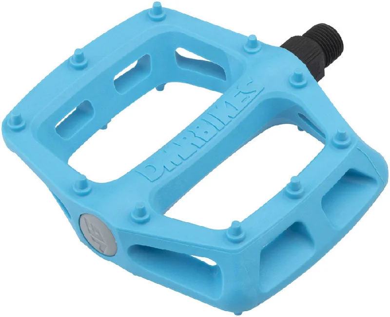 icycle adventure travel-DMR V6 Pedals - Platform Plastic 9/16" Blue