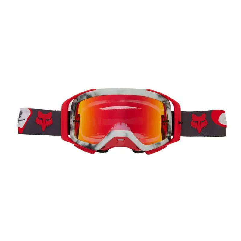 bicycle cleaner wipe-Fox Racing Airspace Atlas Goggle - Spark - Gray-Red