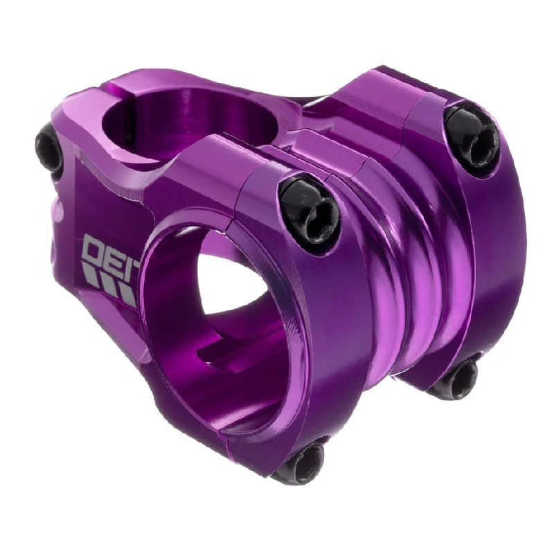 bicycle gear frame-Deity Copperhead 35mm 35 Stem Purple