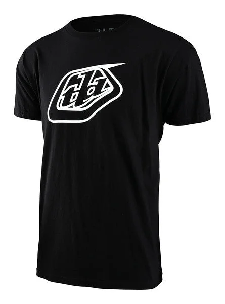 bicycle lightweight frame-Troy Lee Designs Badge Short Sleeve Tee - Black