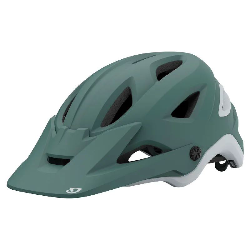 bicycle exercise frame-Giro Montara MIPS MTB Helmet - Womens - Matt Gray-Green