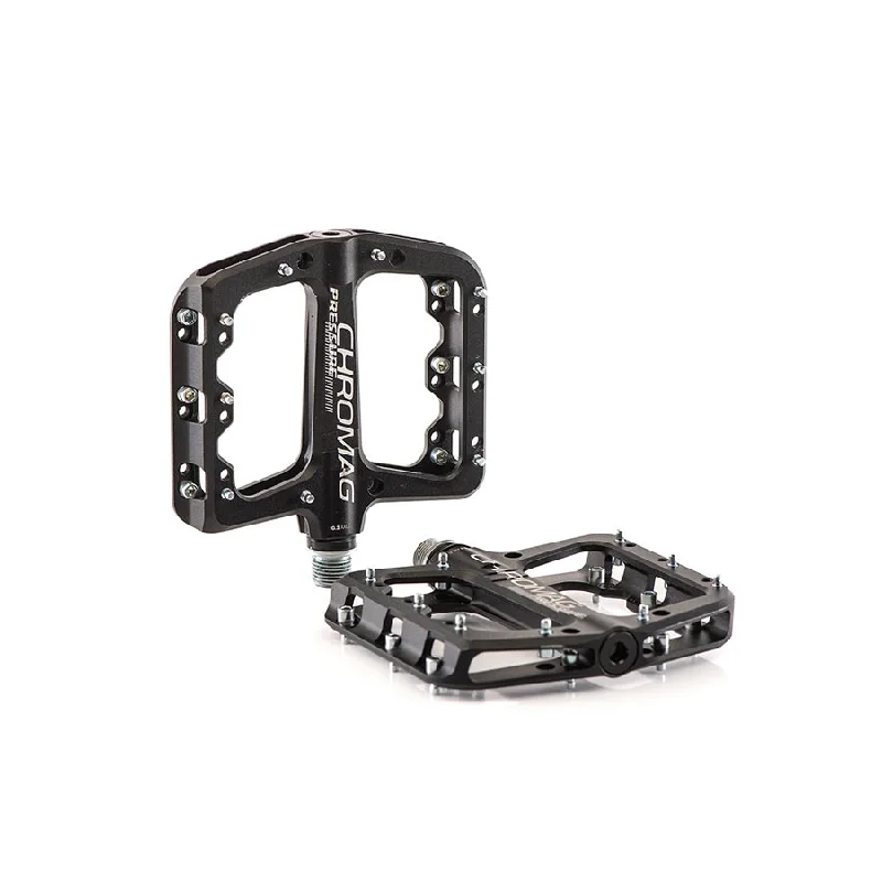 bicycle stunt frame-Chromag Pressure Pedals Black