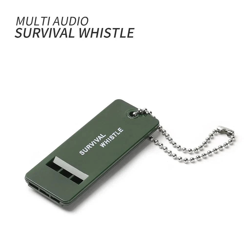 bicycle suspension tuning-3-Frequency Whistle High Decibel Survival Portable Outdoor Multiple Audio Whistle Camping Emergency Hiking Accessories Edc Tool