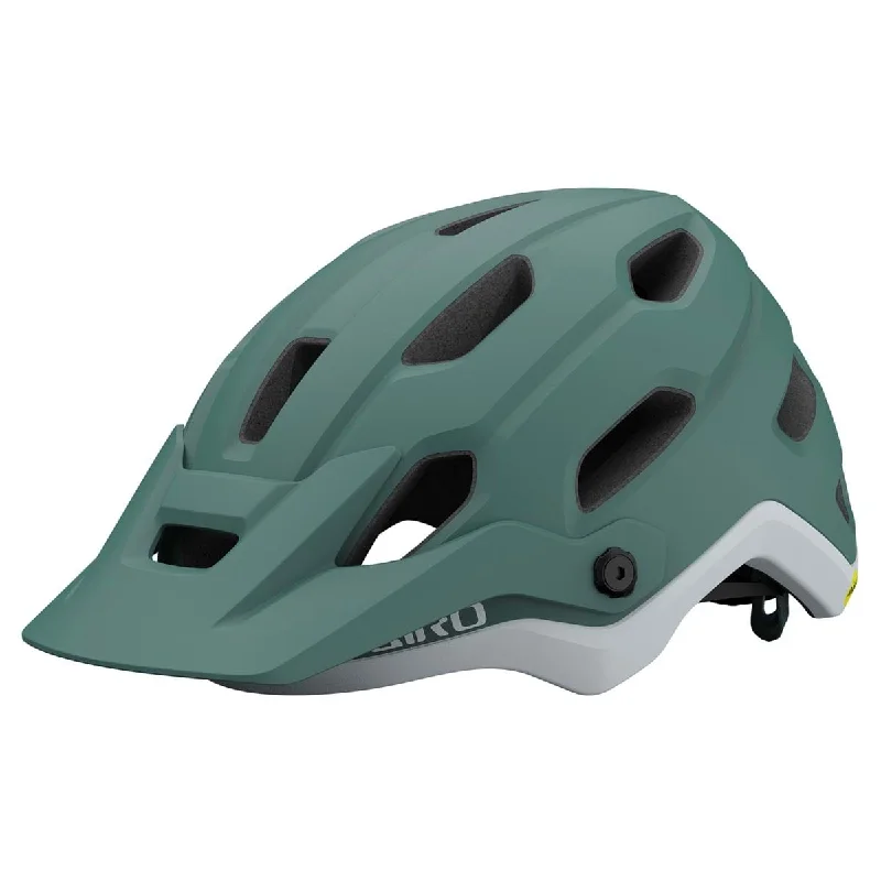 bicycle frame tires-Giro Source MIPS MTB Helmet - Womens - Matt Gray-Green - 2021