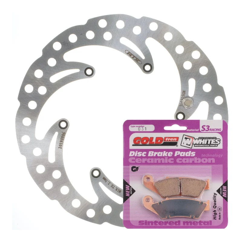 bicycle hub design-BRAKE DISC & PAD FRONT KIT - KTM 450 EXC 03-06 - WAVE