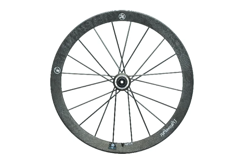 bicycle traffic frame-Lightweight Meilenstein Carbon Clincher 700c Front Wheel