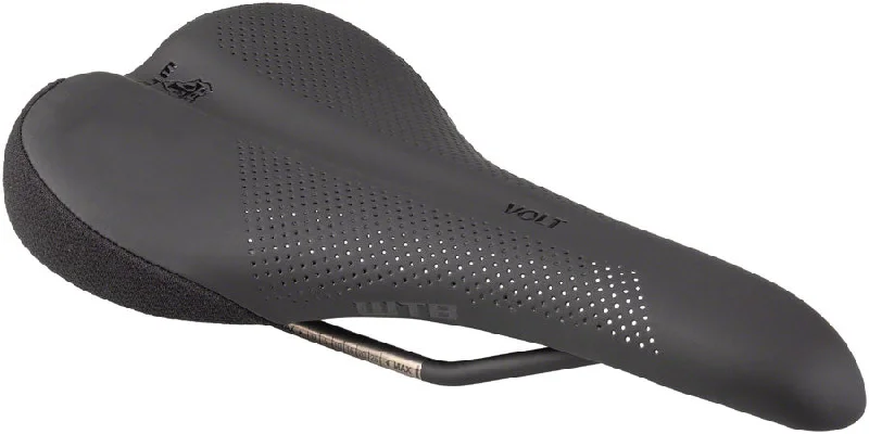 bicycle sidewall cut-WTB Volt Saddle - Titanium Black Wide