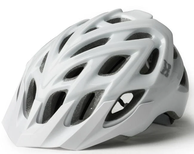 bicycle chain checker-Kali Chakra MTB Helmet - White