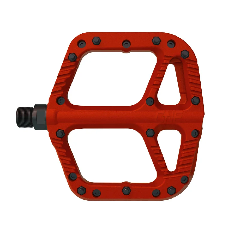 bicycle GPS tires-OneUp Components Comp Platform Pedals Red