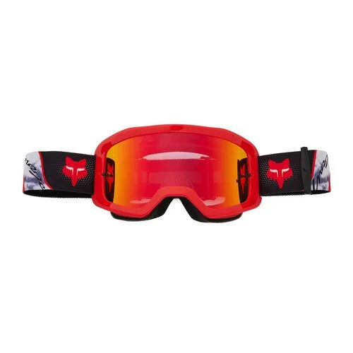 bicycle seatpost shim-Fox Racing Main Atlas Goggle - Spark - Gray-Red