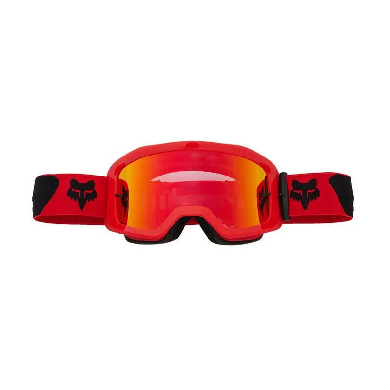 bicycle rotor wear-Fox Racing Main Core Goggle - Spark - Flo Red - NLM