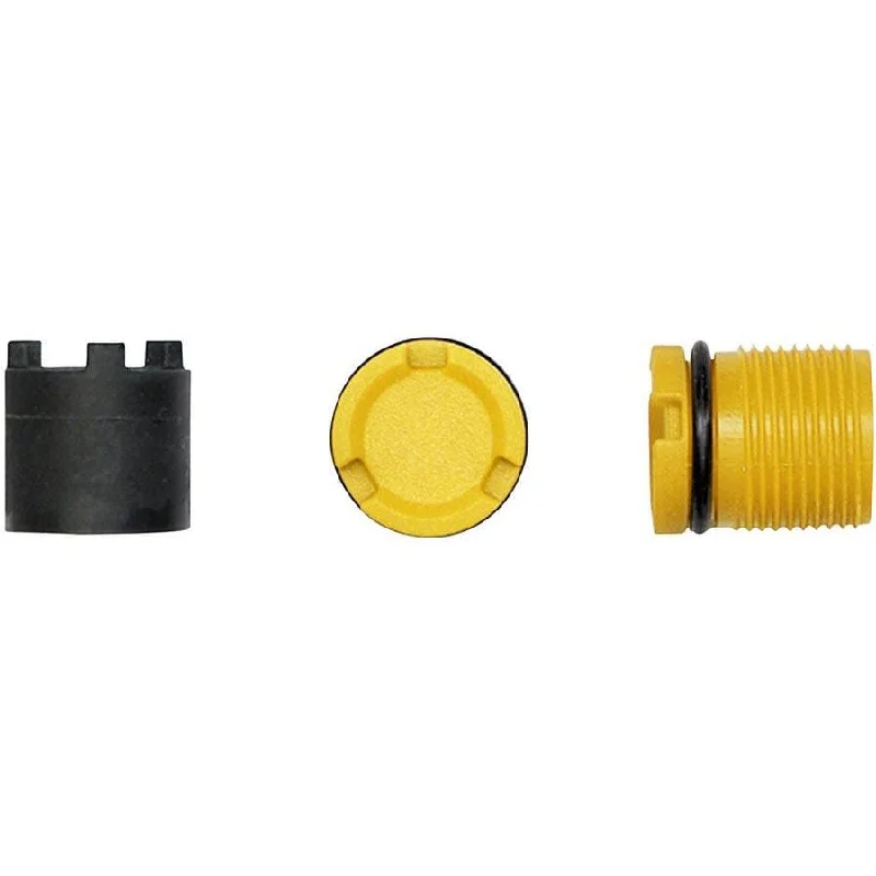 bicycle health tires-Spindle Plugs and Tool Kit - 2 Plugs 4 NM Yellow Fits X-Track